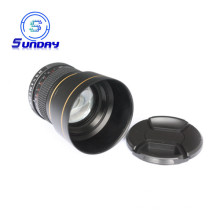 Black 85mm f/1.8 Portrait Lens For Nikon DSLR Camera Lenses